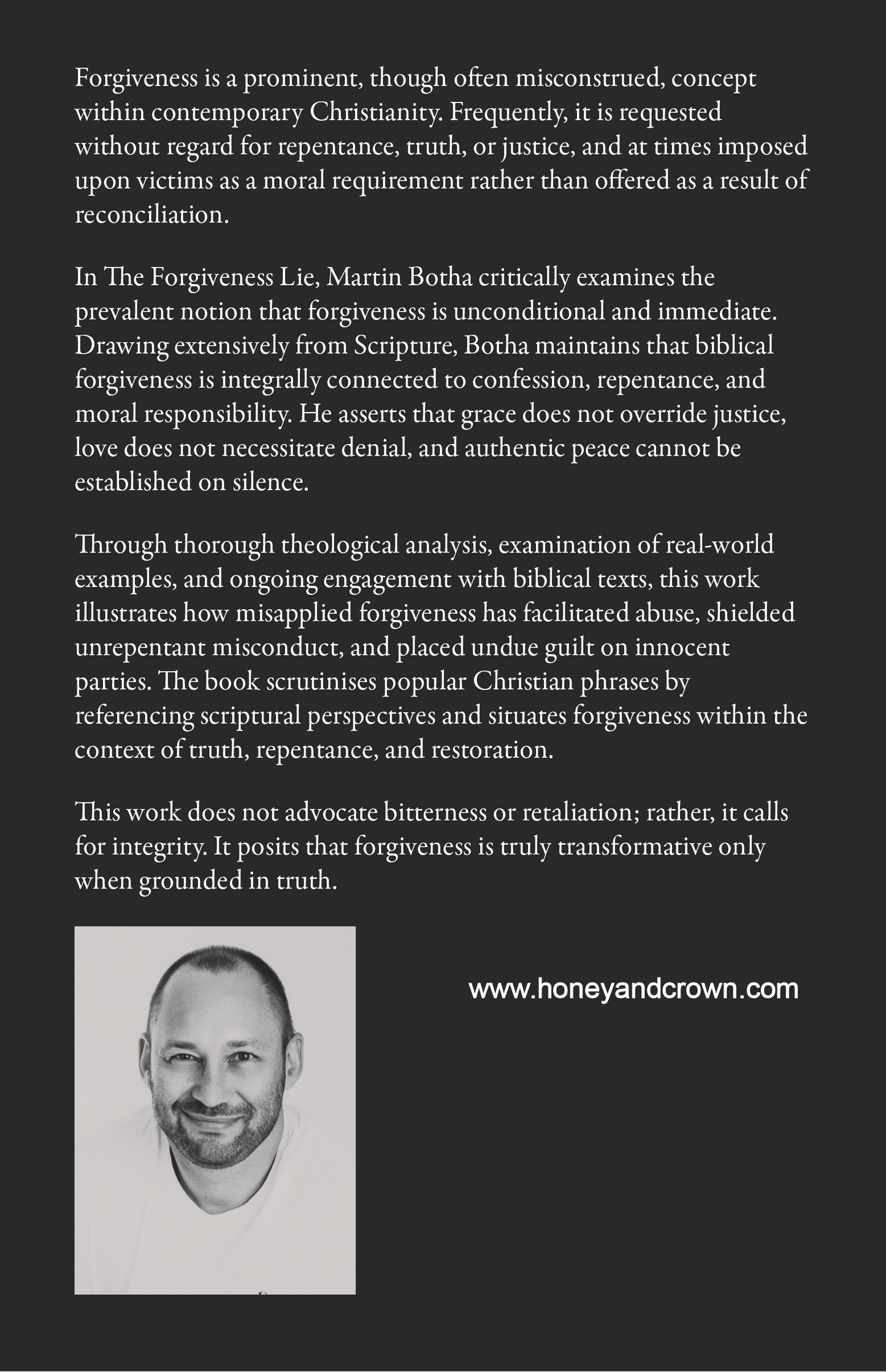 The Forgiveness Lie (eBook)